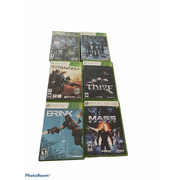 Xbox 360 lot of 6 games halo wars